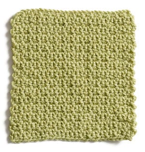 Crochet Sampler Square: Thistle