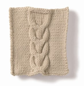 Knitting: Cable: Horseshoe