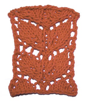 Knitting Pattern: Leaf Lace