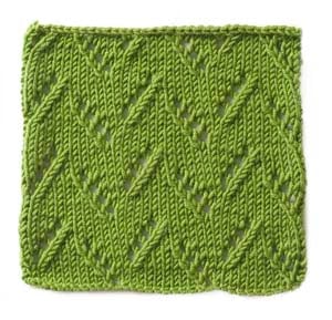 Knitting Pattern: Leaves of Grass