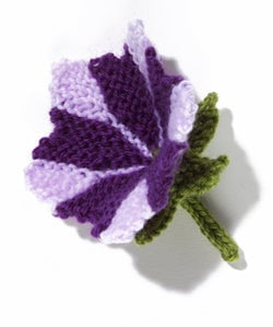 Knit Flower: Petunia
