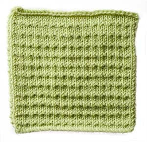 Knitting Pattern: Purl Ridges