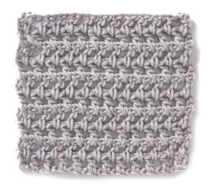 Crochet Stitch: Reversible Mesh
