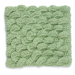Crochet Block: Scales