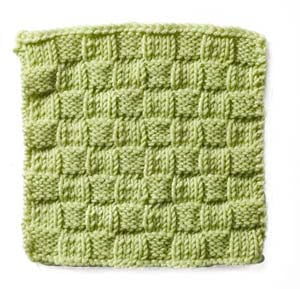 Knitting Pattern: Simple Basketweave