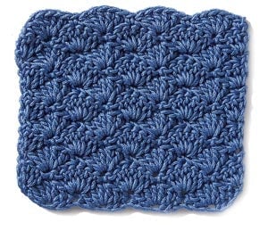 Crochet Stitch: Solid Scallop