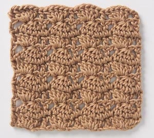 Crochet Stitch: Stacked Clusters