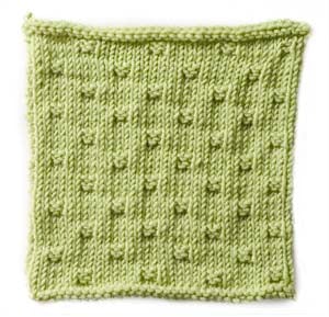 Knitting Pattern: Sugar Cubes