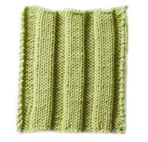 Knitting Pattern: Wide Rib